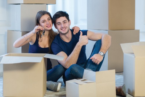 Office relocation logistics in Whitechapel