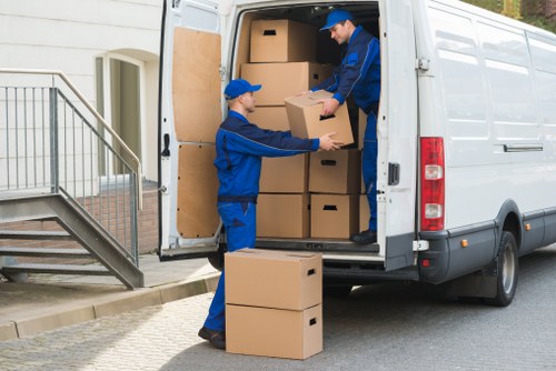 Careful handling of fragile belongings during flat removals in Whitechapel