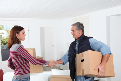 Removal van ready for same day removals in Whitechapel