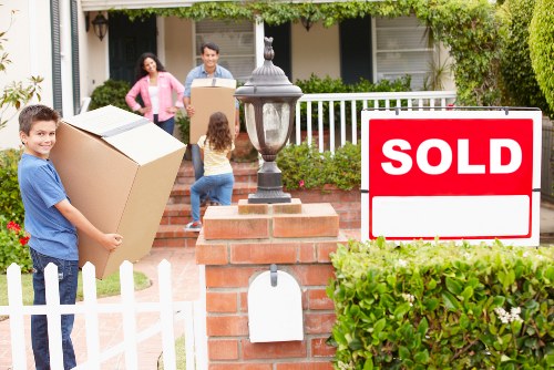 Local Whitechapel moving team handling furniture transport