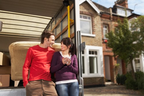 Commercial moving preparation in Whitechapel